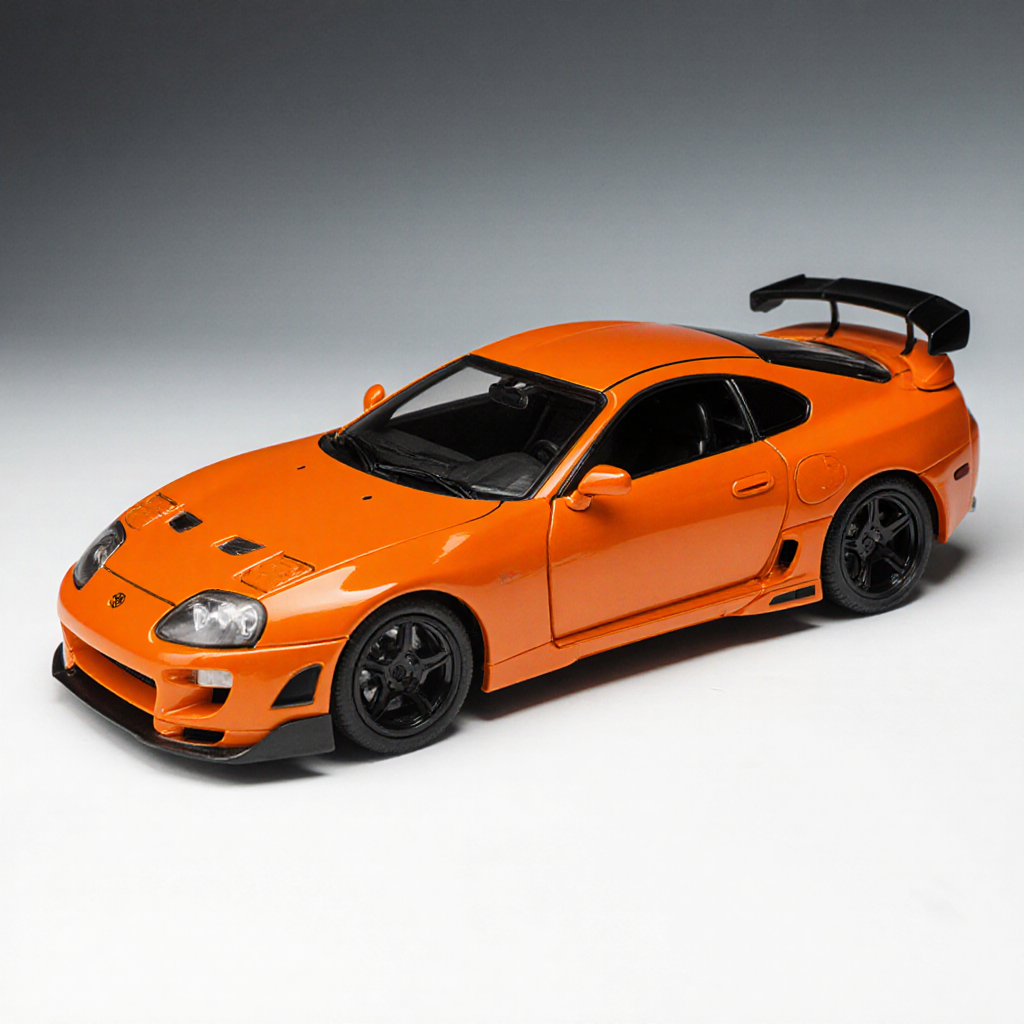 Orange Toyota Supra MK4 Fast & Furious – keyword: Supra MK4 legacy